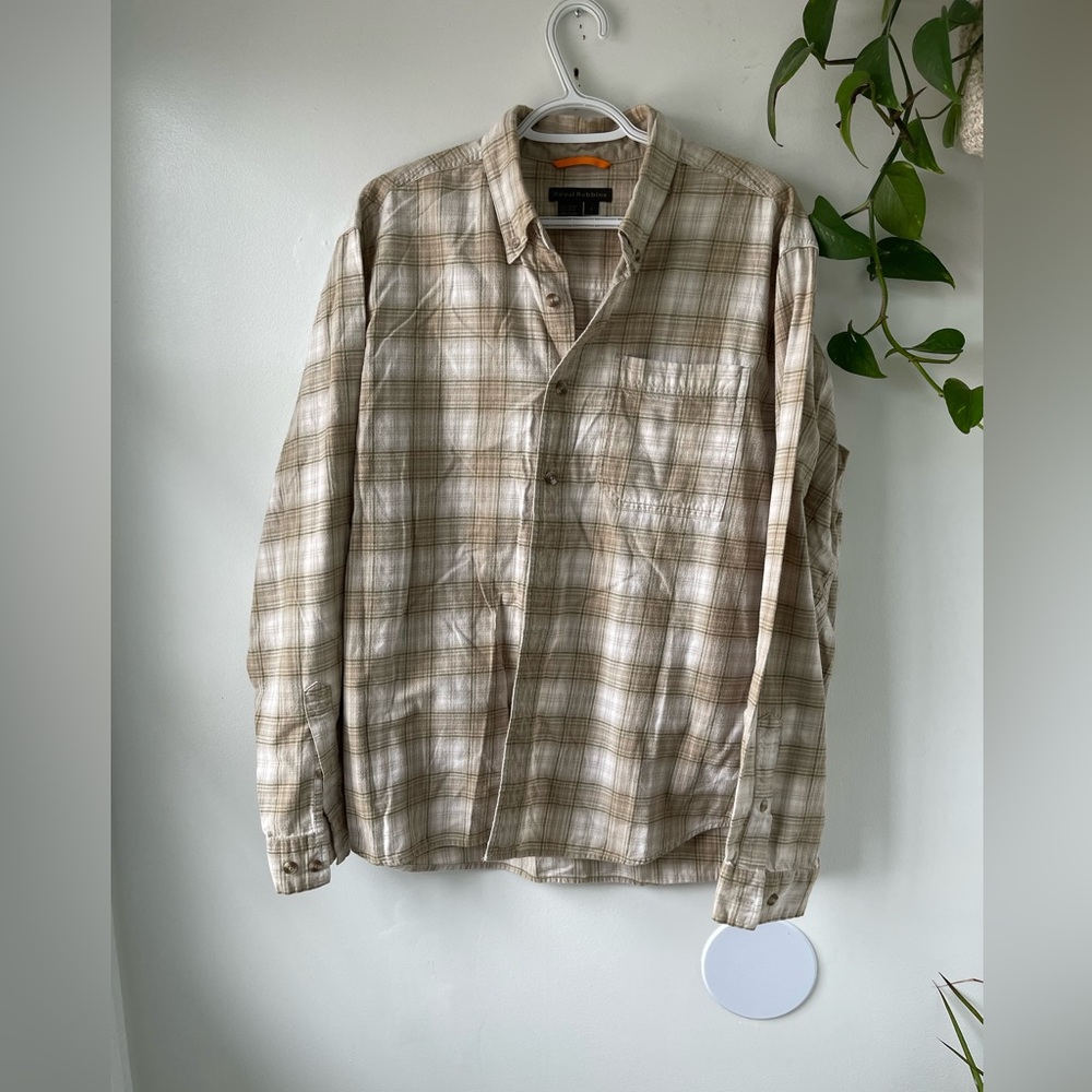 90’s plaid button down - Picture 2 of 4